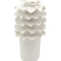 KARE Design Accessoires>Vase Viento blanc 39cm