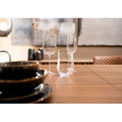 KARE Design Accessoires>Verre à champagne Diamond Gold Rim
