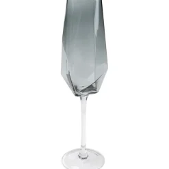 KARE Design Accessoires>Verre à champagne Diamond Smoke