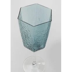 KARE Design Accessoires>Verre à vin Cascata bleu