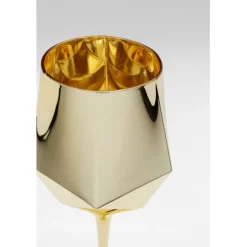 KARE Design Accessoires>Verre à vin Diamond doré